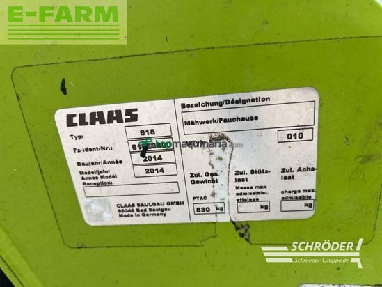 Cortacésped manual - Claas - disco 3100