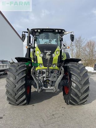 Tractor agrícola - Claas - axion 870 cmatic mit gps s10 rtk