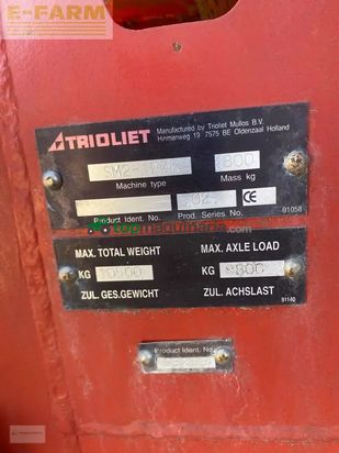 Remolqu esparcidor - Trioliet - sm2-12zk