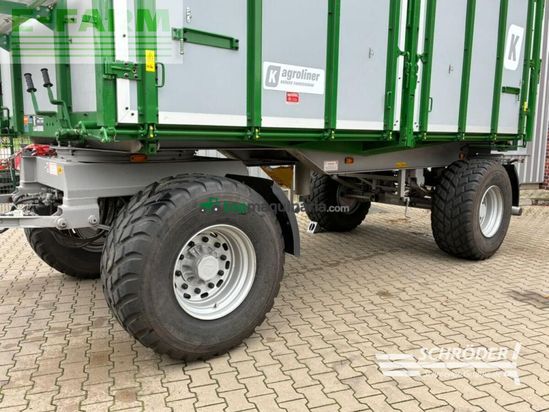 Remolqu agrícola -  - hkd 302 | seitenbordwände als portal