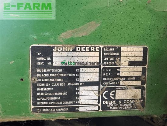 Cosechadora de Cereal - John Deere - 7400 4rm
