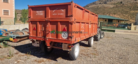 Remolqu agrícola - Remolque Gascon 9000kg tipo galera 