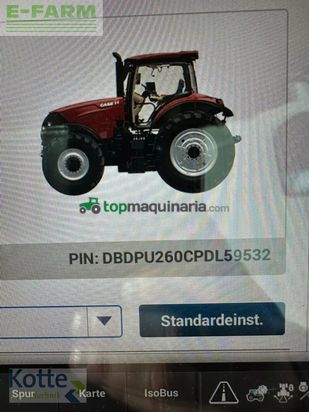 Tractor agrícola - Case IH - 260 puma cvx