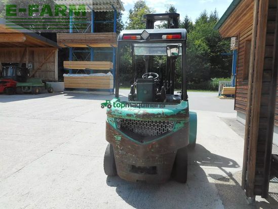 Elevadora - Mitsubishi - fd 25 n triplex 6,4m + ss + zwillingsreifen