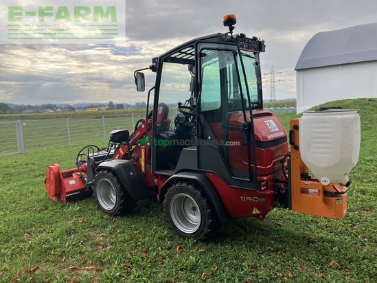 Minicargadora - Weidemann - 1190e elektro hoflader