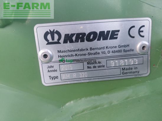 Cortacésped manual - Krone - active mow am r 320