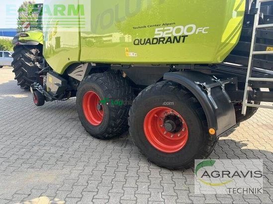 Empacadora gigant - Claas - quadrant 5200 evolution fc tandem