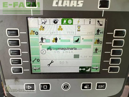 Empacadora gigant - Claas - rollant 454 rc