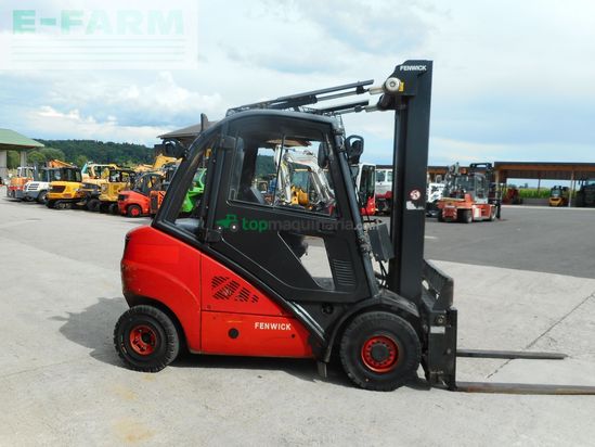 Elevadora - Linde - h30d-01 triplex 5,95m + ss + zv