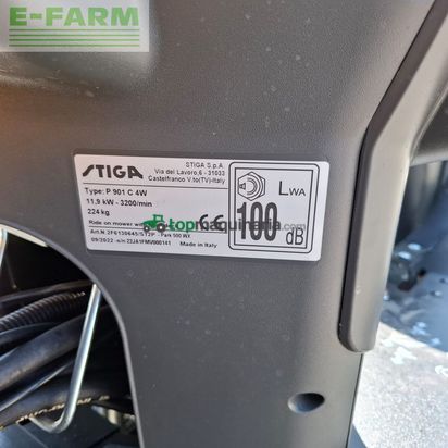 Tractor agrícola - Stiga - rasentraktor / park 500 wx
