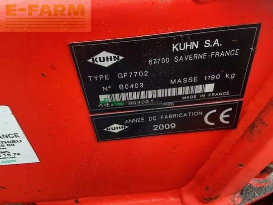 Henificador - Kuhn - gf7702