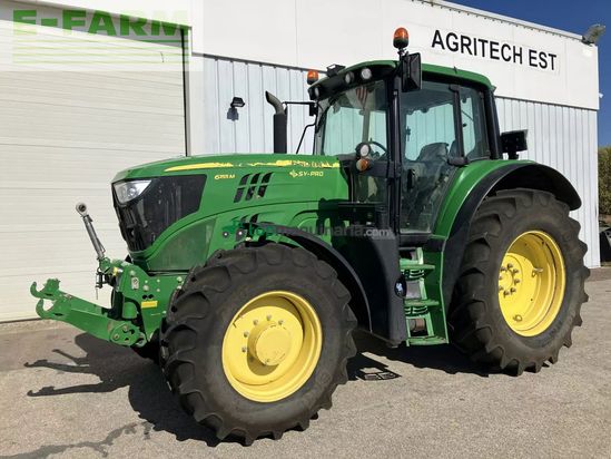 Tractor agrícola - John Deere - tracteur john deere 6155 m