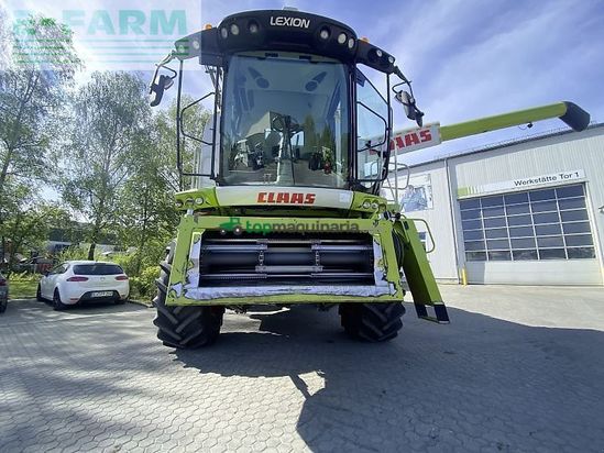 Cosechadora de Cereal - Claas - lexion 650 mit v680 + tw