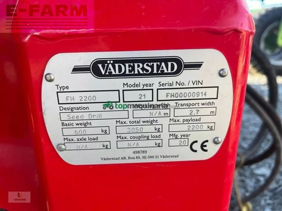 Sembradora - Väderstad - tempo tpv 8