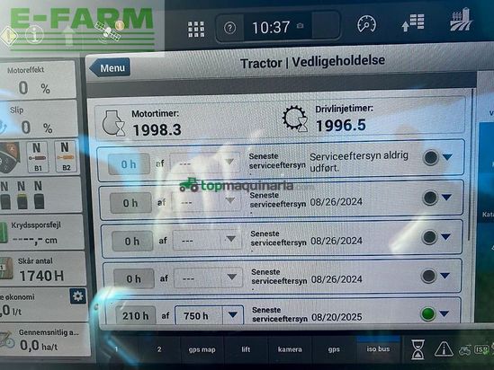 Tractor agrícola - Case IH - optum 340 afs