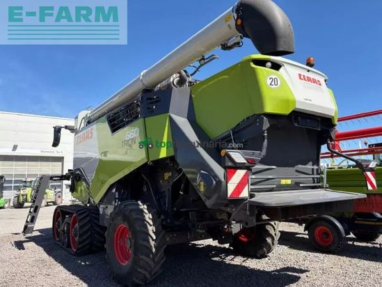Cosechadora de Cereal - Claas - trion 660 terra trac
