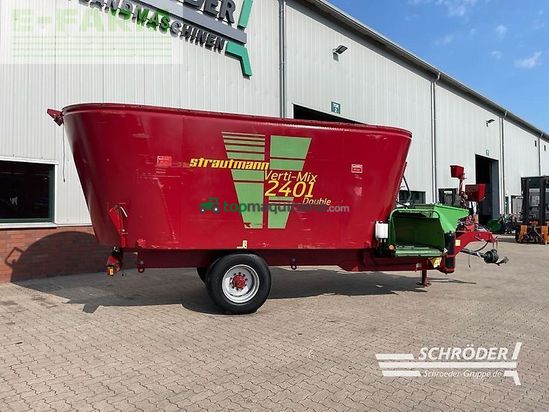 Remolqu esparcidor - Strautmann - verti mix 2401 double