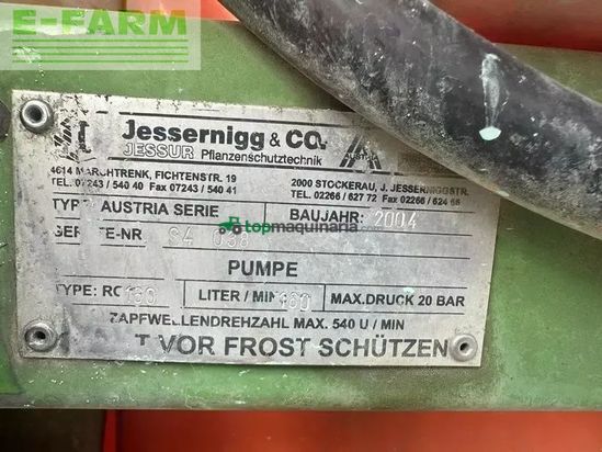 Atomizador - Jessernigg - 1000 l feldspritze