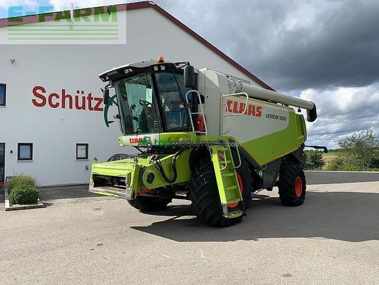Cosechadora de Cereal - Claas - lexion 550, sw v660, 3d, klimaautomatik