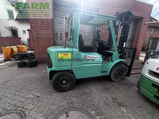 Elevadora - Mitsubishi - dieselstapler mit zinkenverstellung fd40k