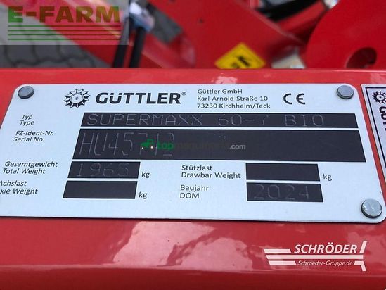Cultivador - Güttler - super maxx 60-7 bio edition | neu