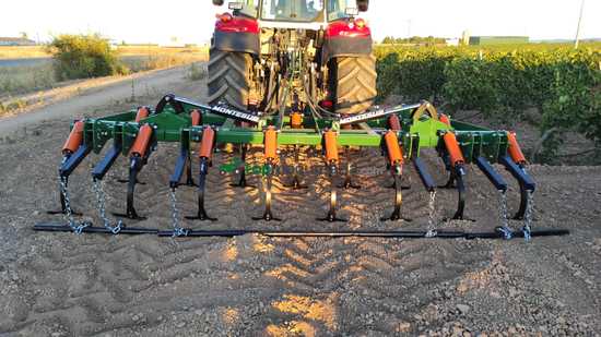 CULTIVADOR CHISEL 15 BRAZOS 40X30 CON PROTECTOR