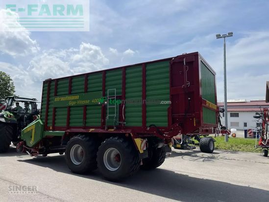 Remolqu agrícola - Strautmann - giga-vitesse 4002 cfs