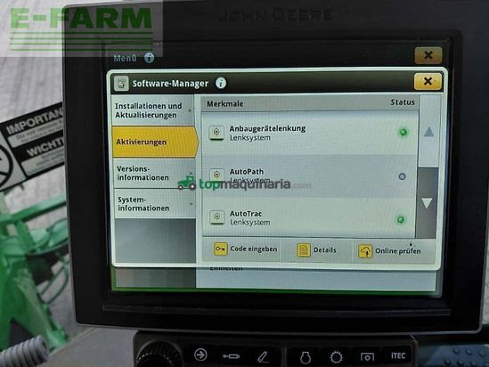 Tractor agrícola - John Deere - 8rx 370 8rx370
