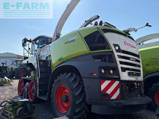 Cosechadora de Cereal - Claas - jaguar 990 terra trac t4/e5