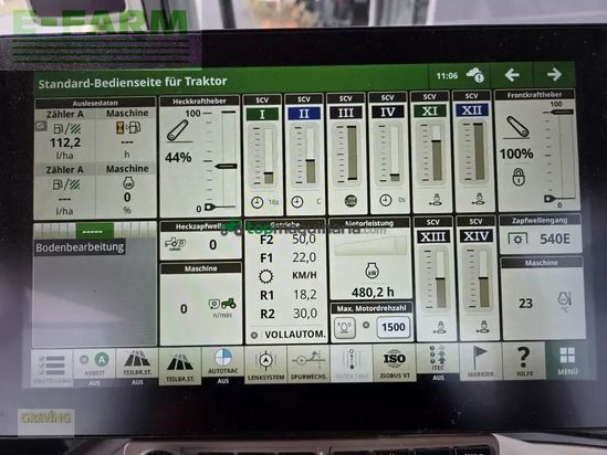 Tractor agrícola - John Deere - 6r175 *garantieverlängerung*