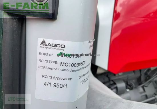 Tractor agrícola - Massey Ferguson - 8s.225 dyna e-power exc