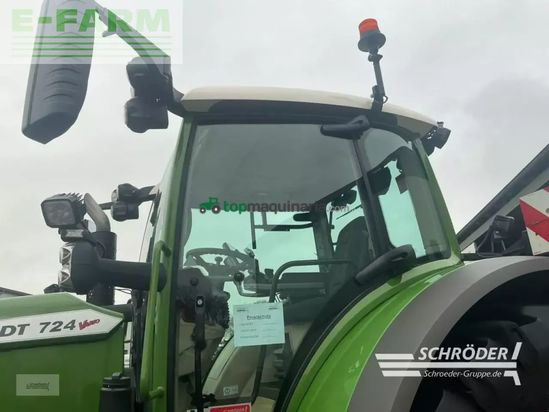 Tractor agrícola - Fendt - 724 vario s4 profi plus
