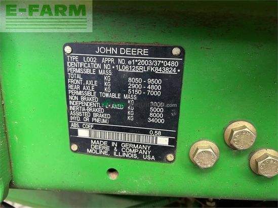 Tractor agrícola - John Deere - 6125r