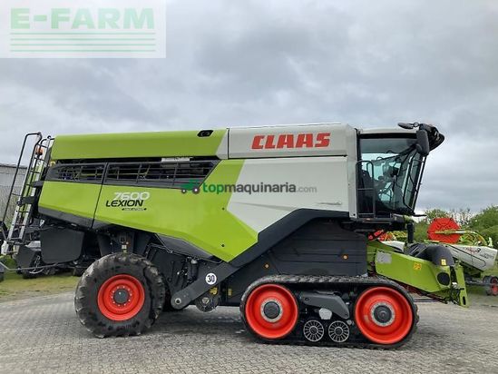 Cosechadora de Cereal - Claas - lexion 7600 terra trac