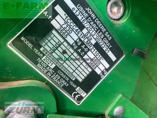 Empacadora gigant - John Deere - c461r