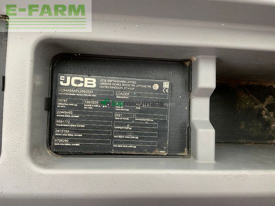 Minicargadora - JCB - 437 wheeled loading shovel (st23075)