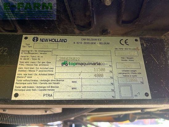 Cosechadora de Cereal - New Holland - csx 7040