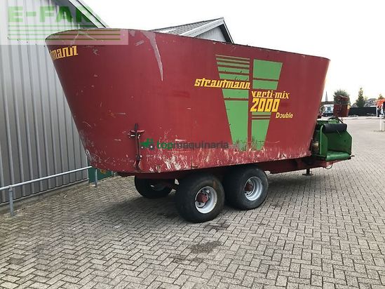 Remolqu esparcidor - Strautmann - verti-mix 2000 double