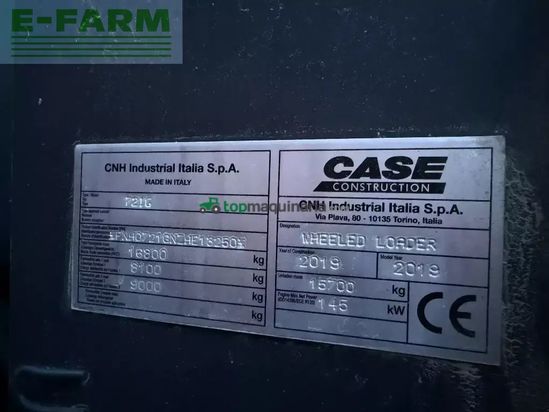 Minicargadora - Case IH - 721