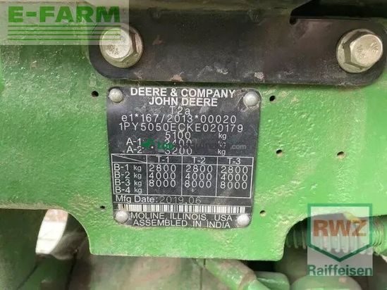 Tractor agrícola - John Deere - 5050e