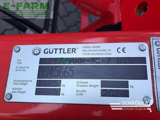 Cultivador - Güttler - super maxx 70-7 bio edition | neu