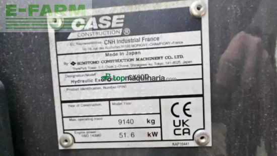 Excavadora - Case IH - cx 90 d