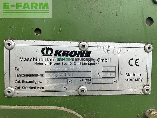 Empacadora gigant - Krone - cf155 xc extreme