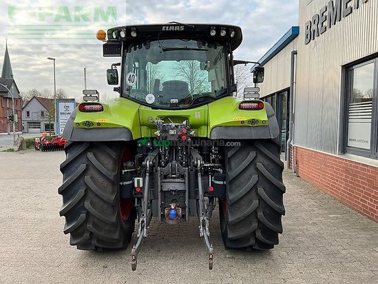 Tractor agrícola - Claas - arion 650 cmatic & trimble gfx 750 & ptg