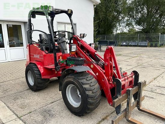Minicargadora - Schaffer - 2445 hoflader mit stvzo