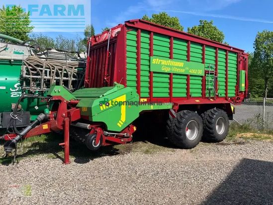 Remolqu agrícola - Strautmann - giga vitesse cfs 4002 do