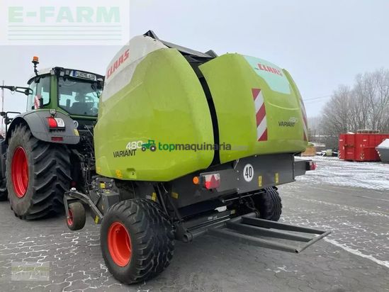 Empacadora gigant - Claas - variant 480 rc pro