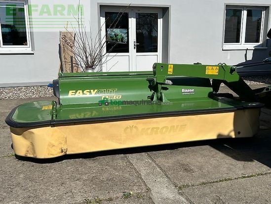 Cortacésped manual - Krone - easycut r280 cv mit aufbereiter
