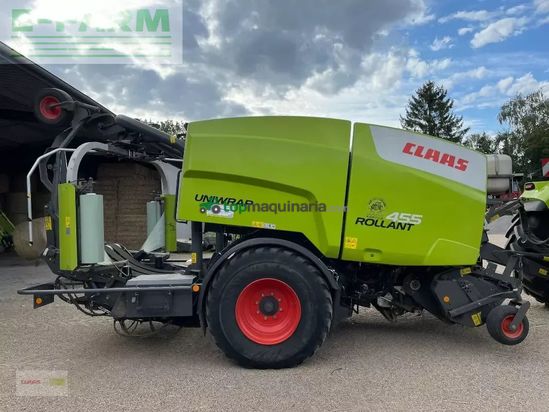 Empacadora gigant - Claas - rollant 455rc uniwrap