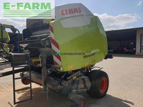 Empacadora gigant - Claas - variant 460 rc